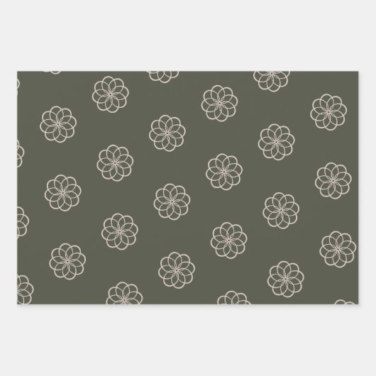  floraal inpakpapier (Voorkant 3)