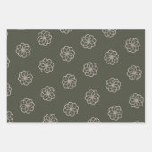  floraal inpakpapier vel (Voorkant 3)