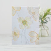 floraal kaart (Staand voorkant)