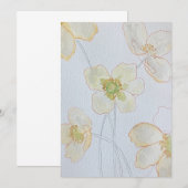 floraal kaart (Voorkant / Achterkant)