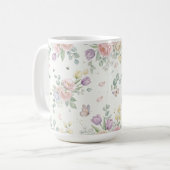 floraal koffiemok (Voorkant links)