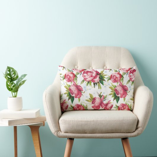 floraal kussen (Stoel)