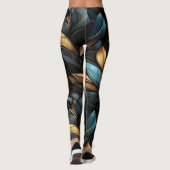  floraal leggings (Achterkant)