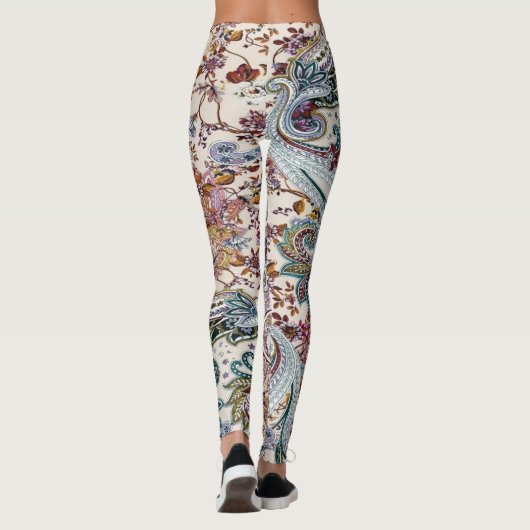  floraal leggings (Achterkant)