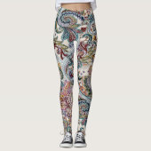  floraal leggings (Voorkant)