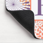 Floraal Monogram Muismat (Hoek)