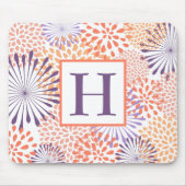 Floraal Monogram Muismat (Voorkant)