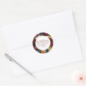 Floraal Retouradres Label Zegel (Envelop)