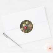 floraal ronde sticker (Envelop)