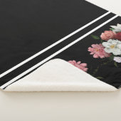 floraal sherpa deken (3/4)