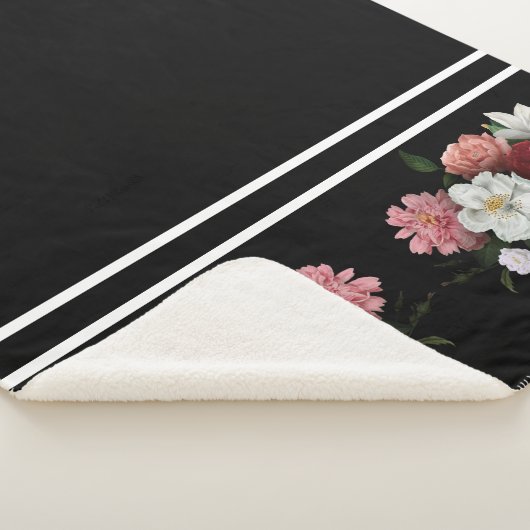  floraal sherpa deken (3/4)