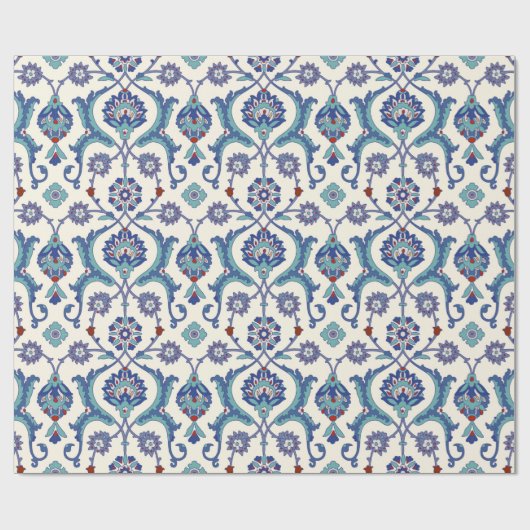 Floraal sierpatroon. Traditionele Arabische seam Cadeaupapier (Vlak)