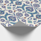 Floraal sierpatroon. Traditionele Arabische seam Cadeaupapier (Hoek)