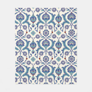 Floraal sierpatroon. Traditionele Arabische seam Fleece Deken
