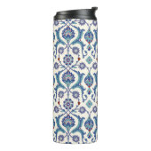 Floraal sierpatroon. Traditionele Arabische seam Thermosbeker (Gedraaid links)