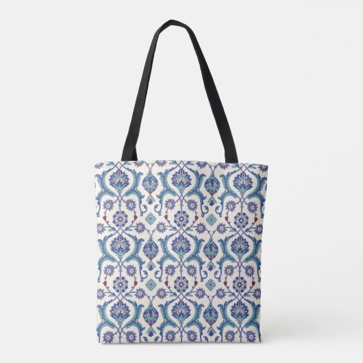 Floraal sierpatroon. Traditionele Arabische seam Tote Bag (Achterkant)