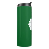 floraal thermosbeker (Gedraaid links)