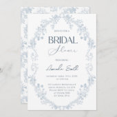  floraal vrijgezellenfeest kaart (Voorkant / Achterkant)