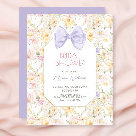  floraal vrijgezellenfeest kaart