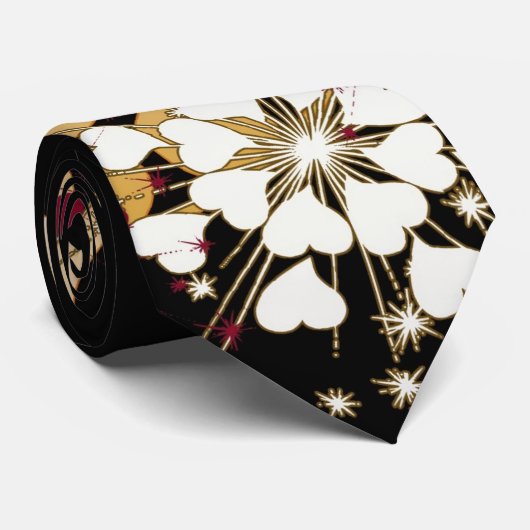 FloraBurst-Stropdas Stropdas (Opgerold)