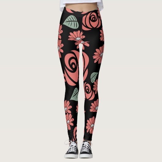 Florah Carousel Leggings (Voorkant)