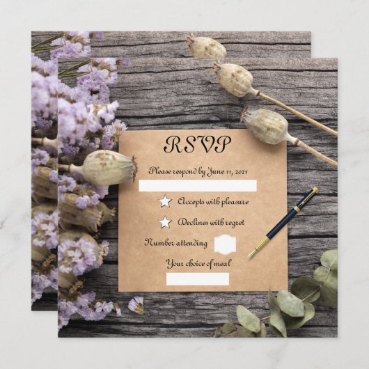 Floral (Voorkant / Achterkant)