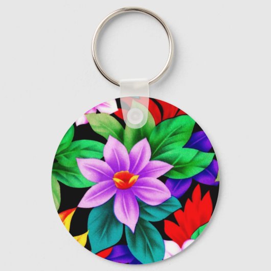 Floral2 Sleutelhanger (Voorkant)