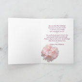 Floral 100ste verjaardag Gefeliciteerd Kaart (Binnen)