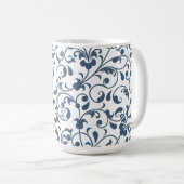 Floral 15oz Coffee Mug Koffiemok (Voorkant rechts)