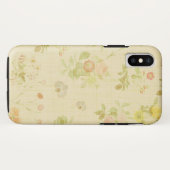 Floral 1 Apple iPhone X, stoere telefoonhoes Case-Mate iPhone Case (Achterkant (horizontaal))