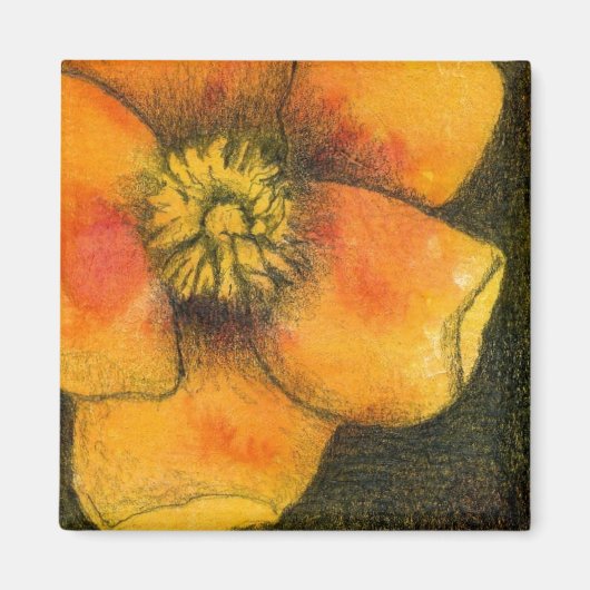 "Floral #1" Floral Magnet (Voorkant)