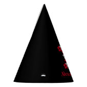 Floral 1ste verjaardag feesthoedjes (Links)