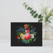 Floral 2012 Pocket Calendar Briefkaart (Staand voorkant)