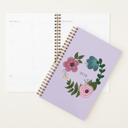 Floral 2019 Planner (Display)
