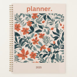 Floral 2025 Planner