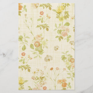 Floral 2 briefpapier