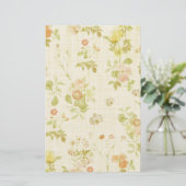 Floral 2 briefpapier (Staand voorkant)