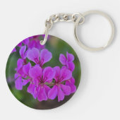 Floral 2 sided acrylic keychain  (Achterkant)