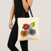 Floral 3 tote bag (Voorkant (product))