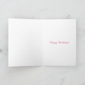  Floral 85th Birthday Greeting Kaart (Binnen)
