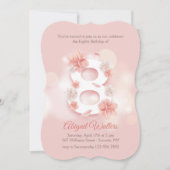 Floral 8 uitnodiging (Voorkant)