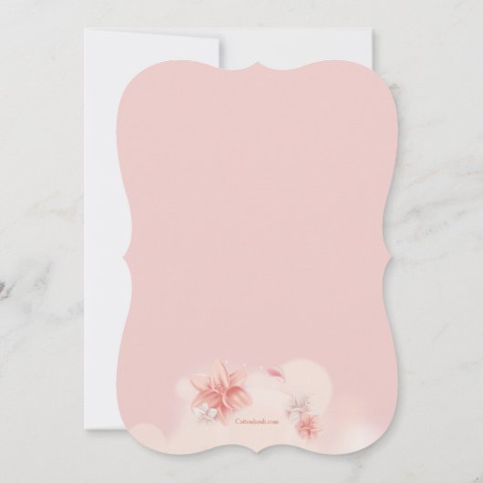 Floral 8 uitnodiging (Achterkant)