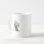 Floral A Koffiemok (Voorkant links)