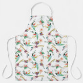  Floral Aangepast Schort (Voorkant)