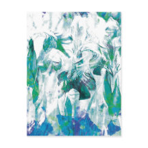 Floral Abstract 12 kaarten