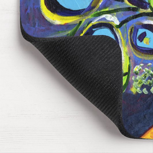 floral abstract 17 mousepad muismat (Hoek)