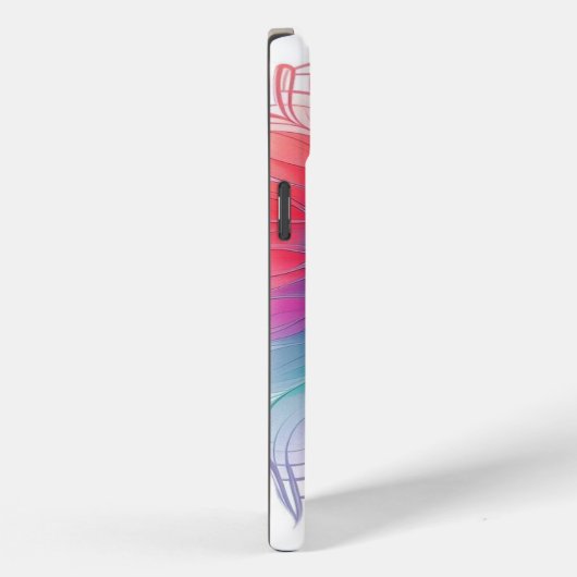 Floral Abstract Case-Mate iPhone Case (Achterkant / Rechts)