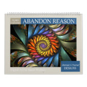 Floral Abstract Fractal 2026 Kalender (Hoes)