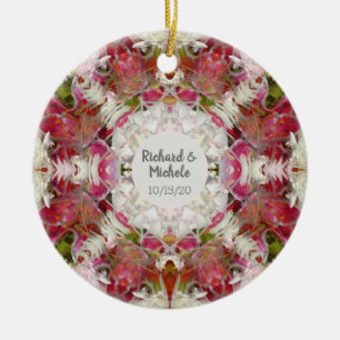 Floral Abstract Keepomwille Keramisch Ornament