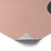 Floral Abstract Kunstminimalistisch modern uit het Poster (Hoek)